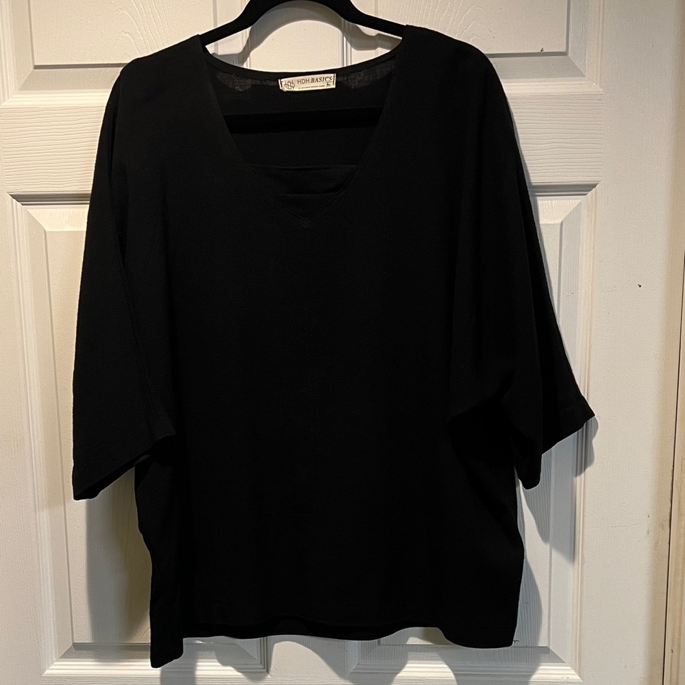 HDH Basics Black Blouse